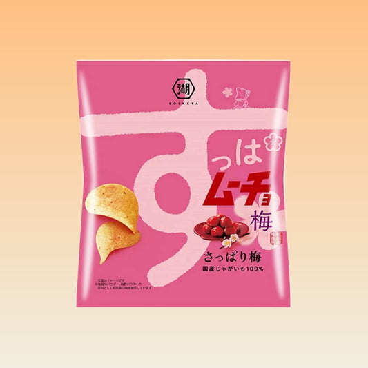 Koikeya Sour Mucho Chips, Refreshing Plum Flavor