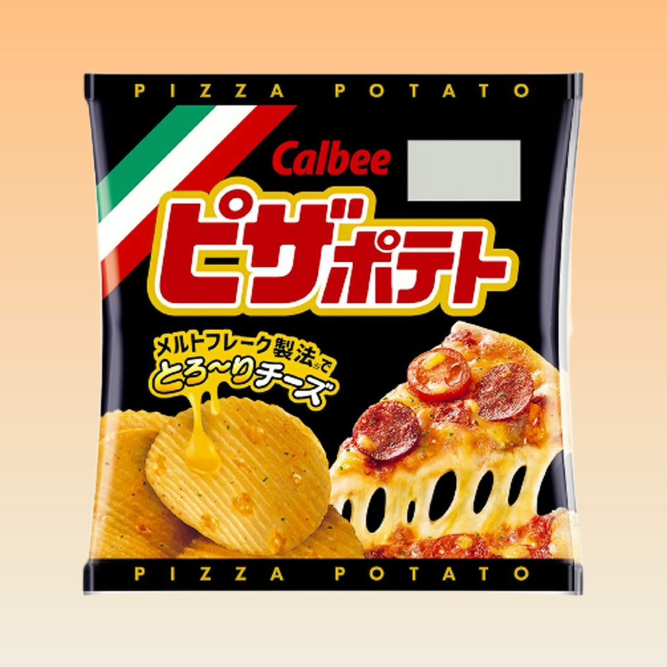 Small Calbee pizza potato