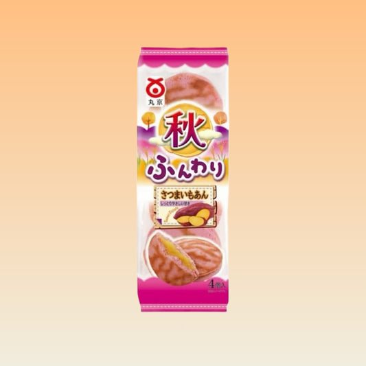 【Fall Series】 Fluffy Dorayaki Sweet Potato 4 pieces in 1 pack