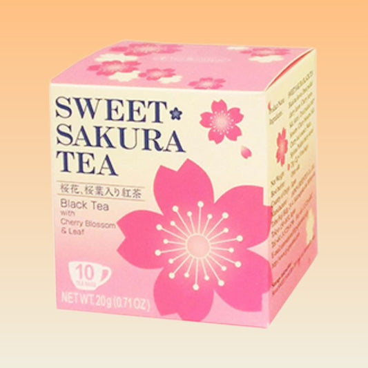 Sweet Sakura Black Tea with Cherry blossom & Leaf